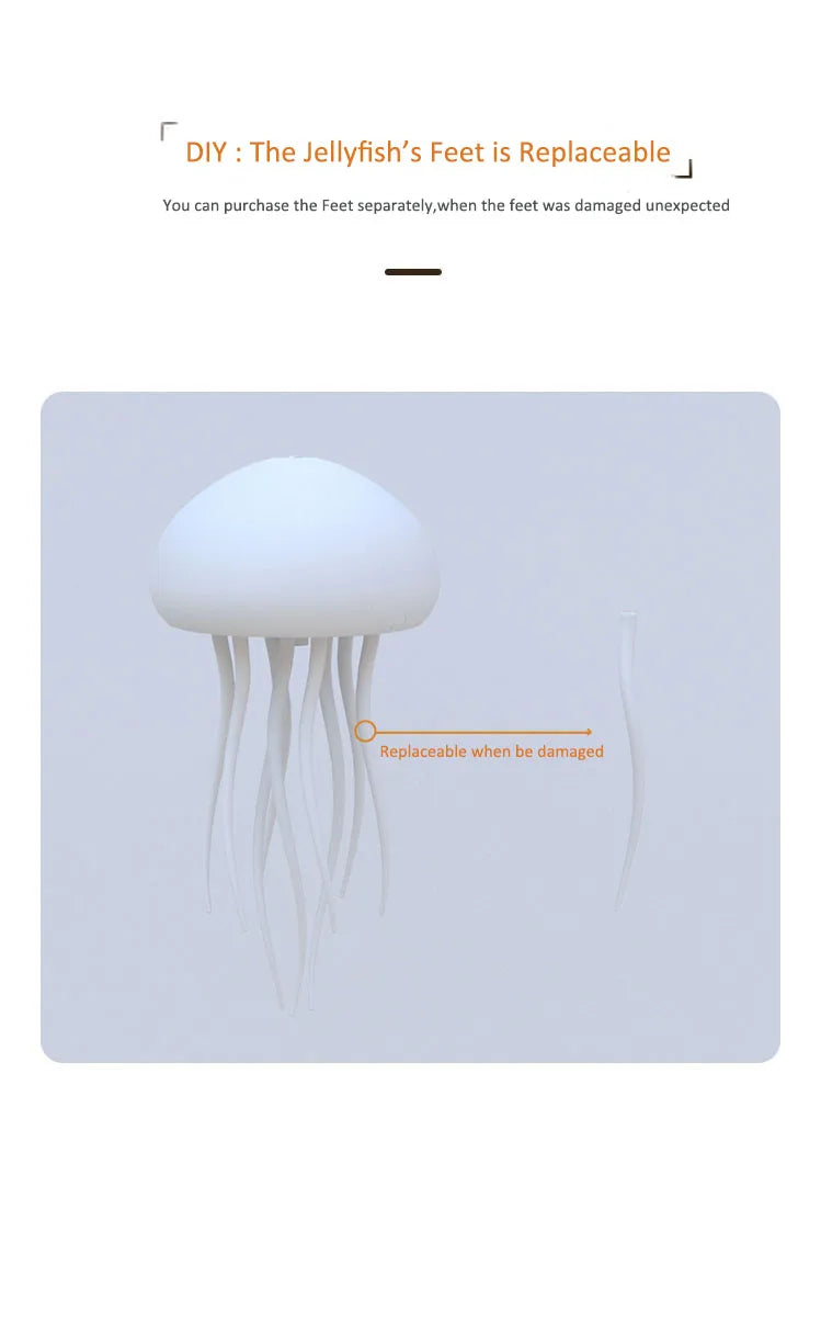 Cartoon Jellyfish Night Light