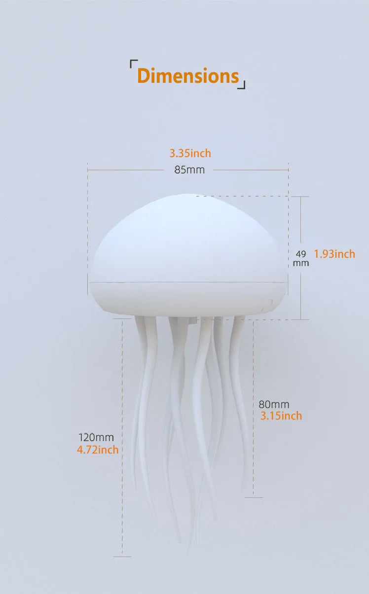 Cartoon Jellyfish Night Light