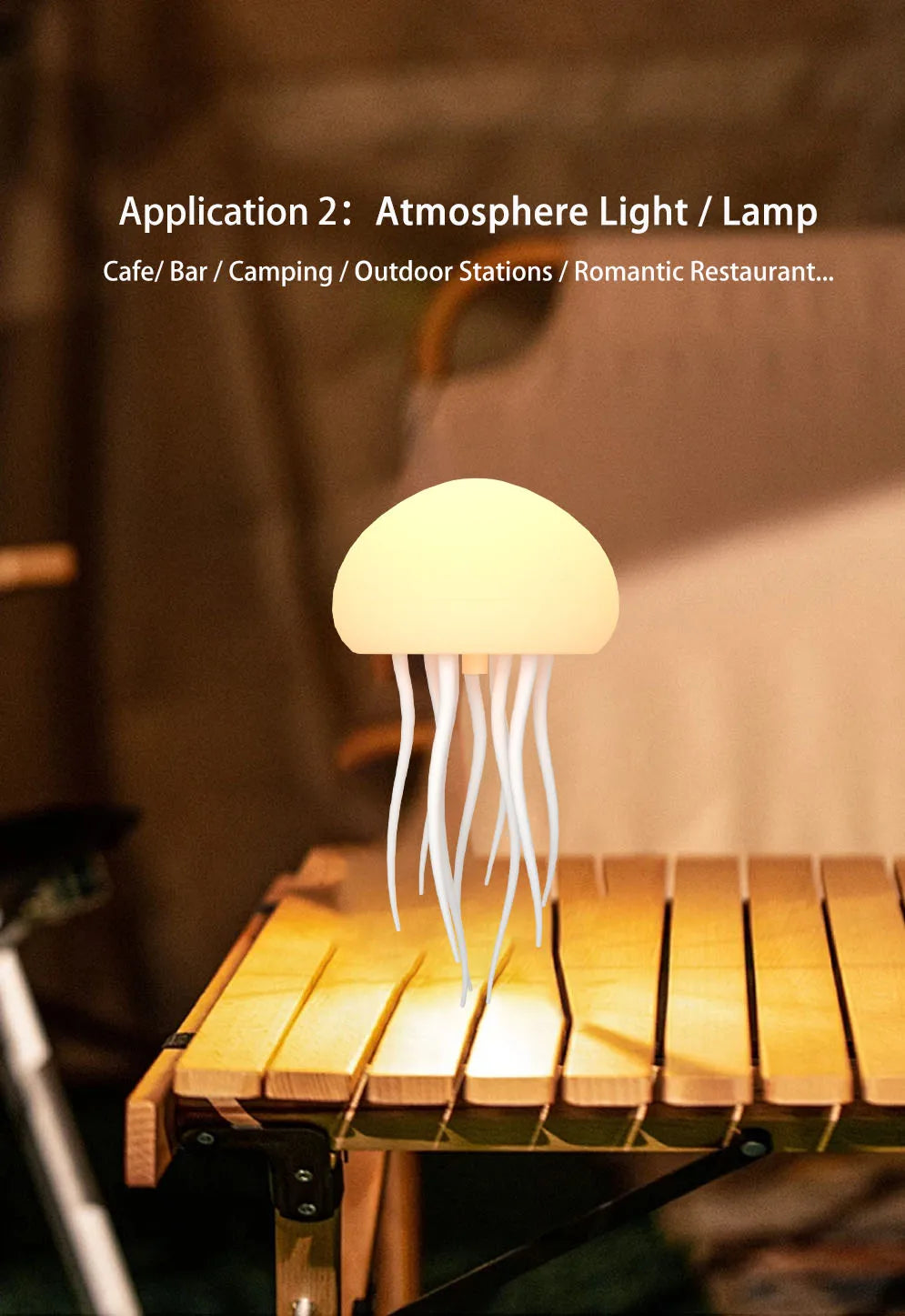 Cartoon Jellyfish Night Light