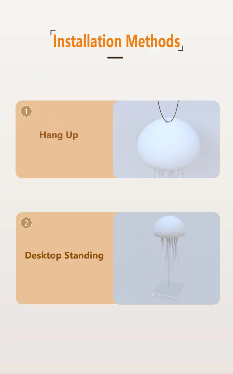 Cartoon Jellyfish Night Light