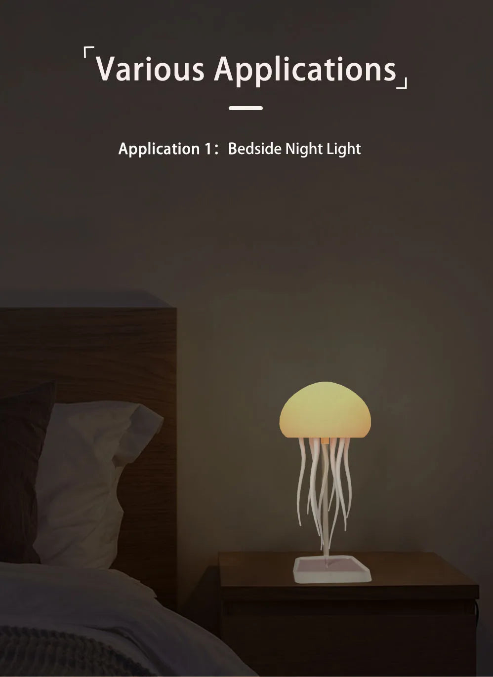 Cartoon Jellyfish Night Light