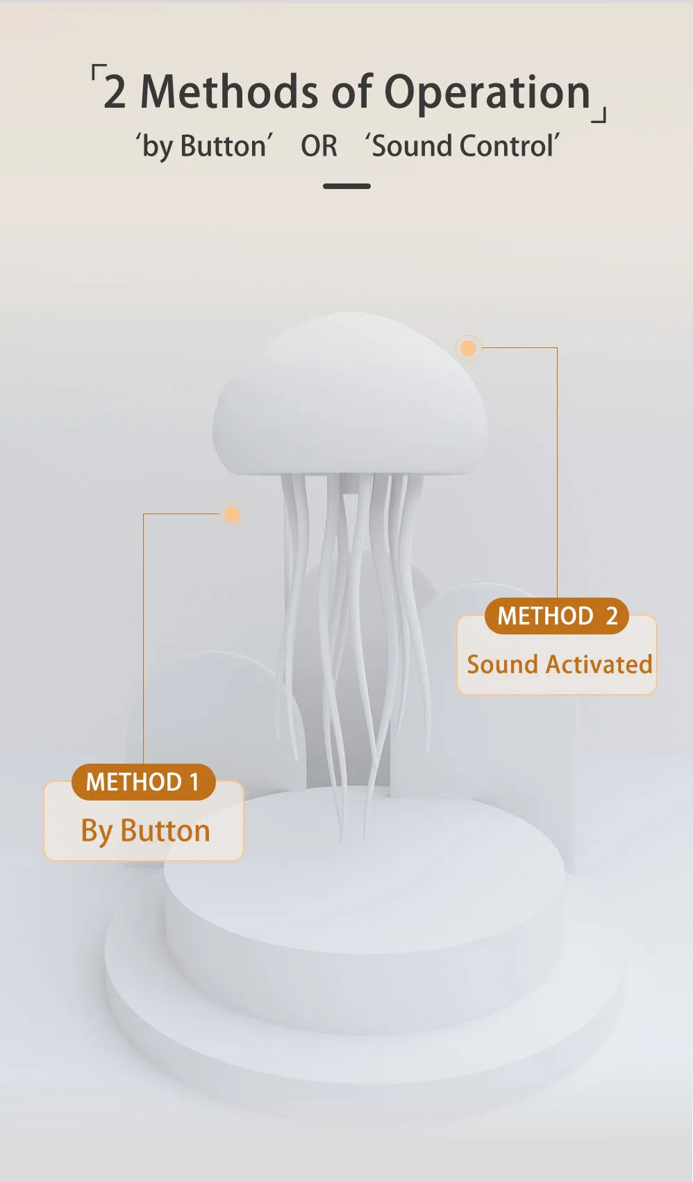 Cartoon Jellyfish Night Light