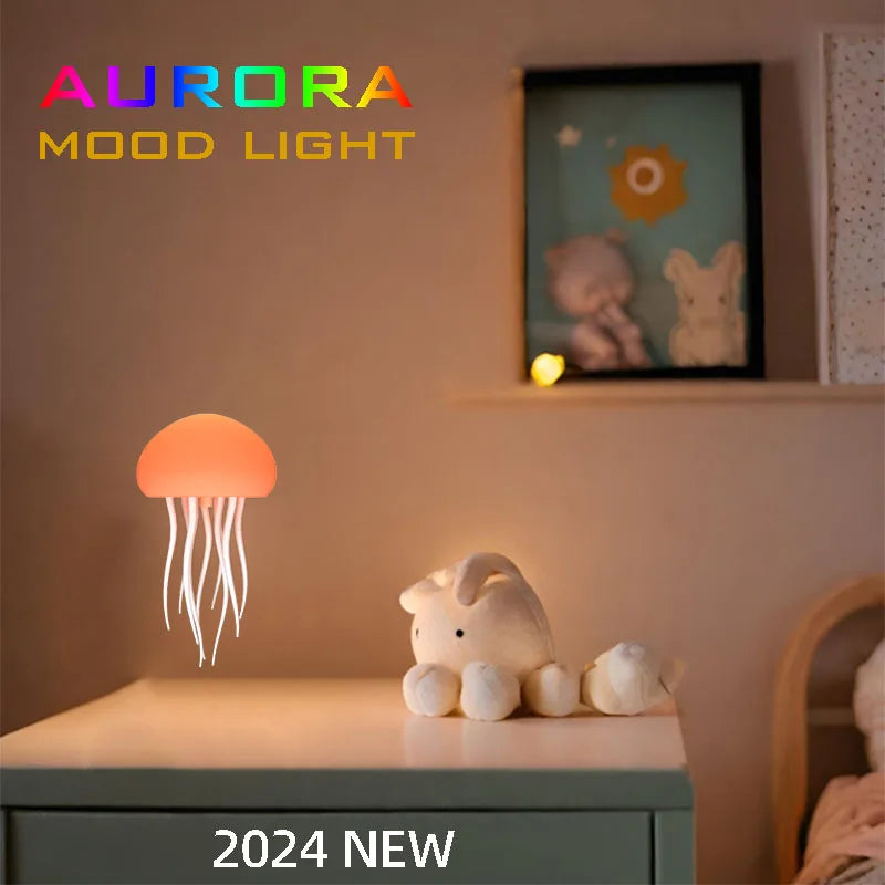 Cartoon Jellyfish Night Light