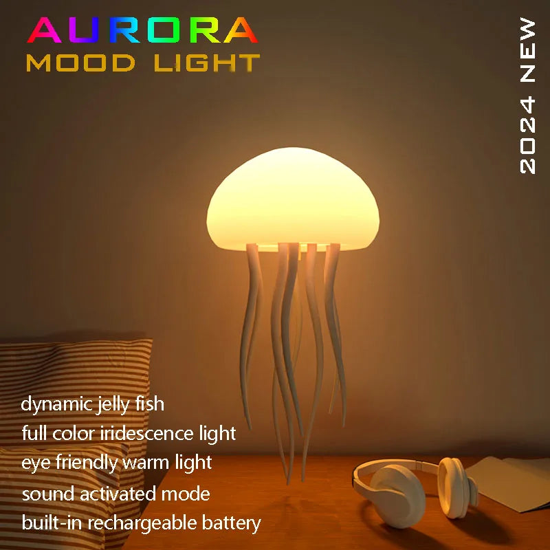 Cartoon Jellyfish Night Light