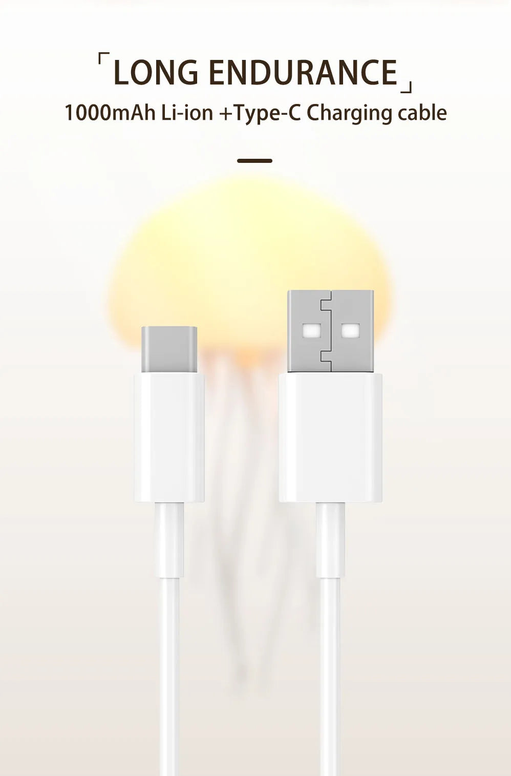 Cartoon Jellyfish Night Light